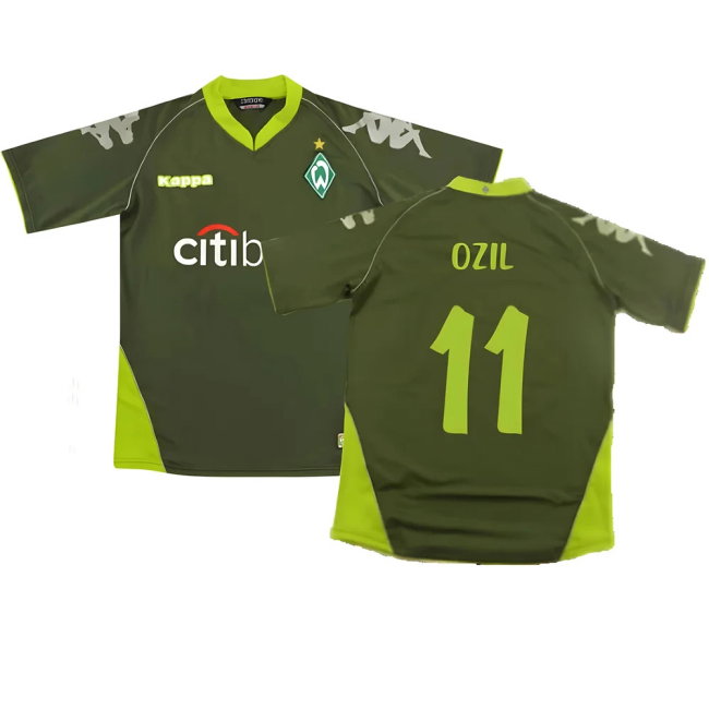 Werder Bremen 2007-08 Away Shirt (S) (Excellent) (Ozil 11)-SoccerKits Hub | Buy Soccer Jerseys Online